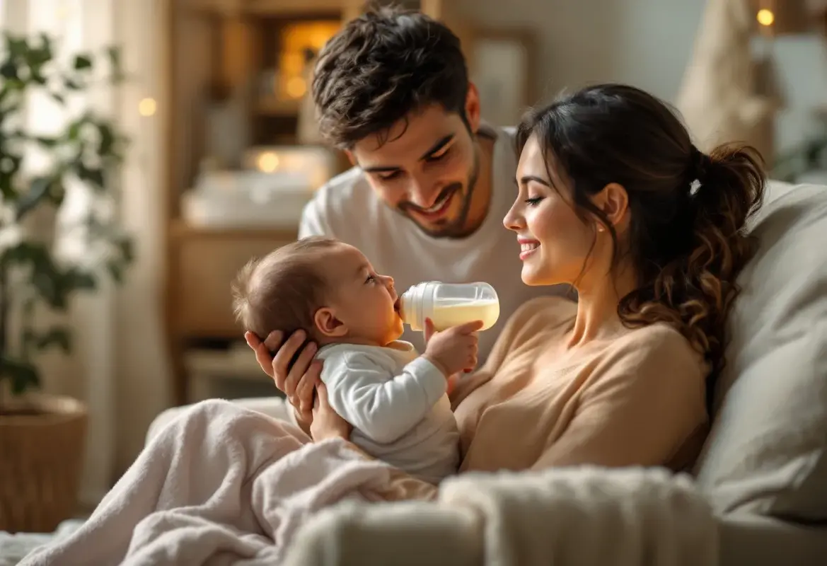 En combien de temps un bébé doit boire son biberon ?