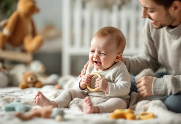 Urine bébé qui sent fort poussée dentaire : explications