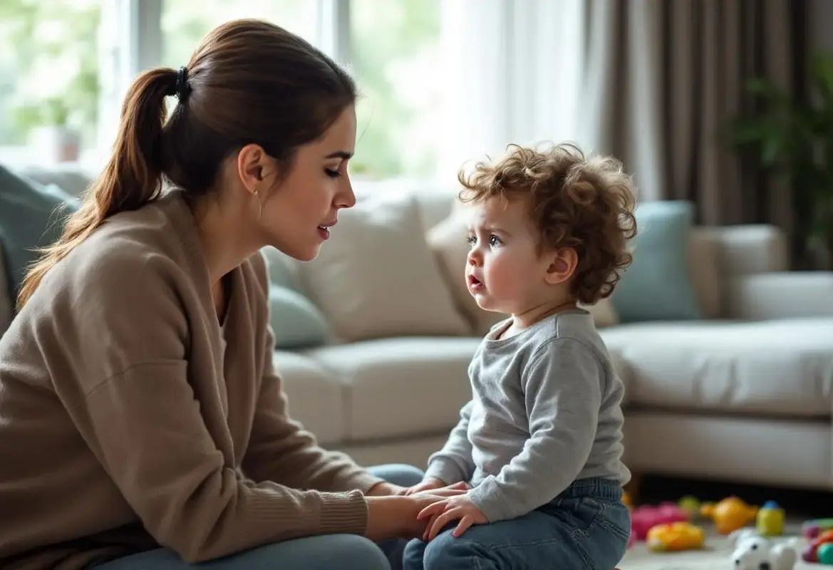 À quel âge bébé comprend quand on le gronde ?