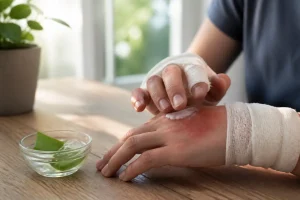 Brûlure cire peau arrachée : comment la soigner efficacement ?